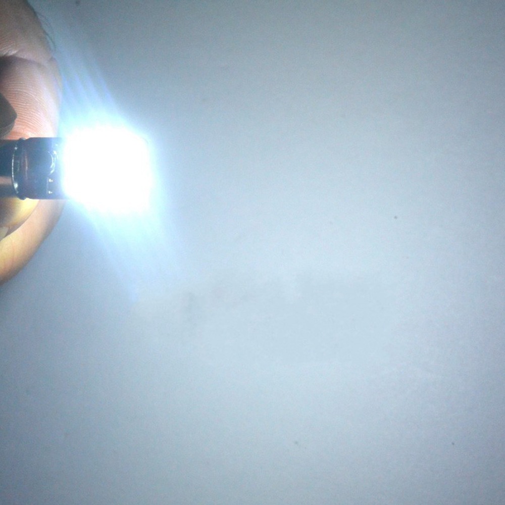BA9S W5W 194 car LED decoding width indicator light 12-24V round head single foot reading light 4014 24SMD