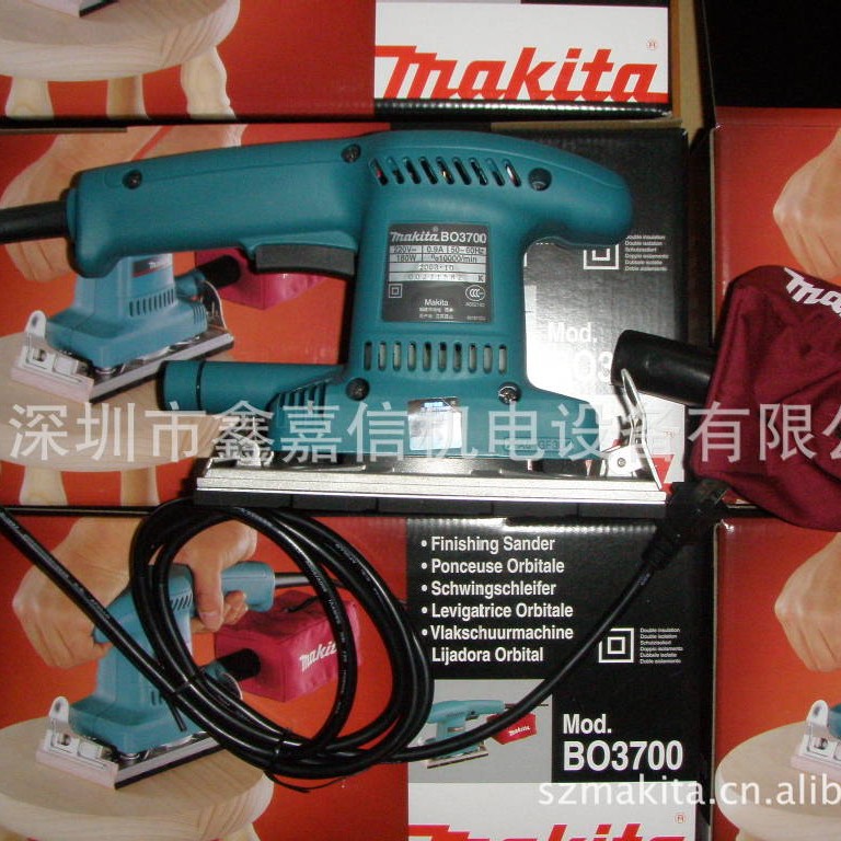 批发零售日本牧田MAKITA平板砂光机BO3700