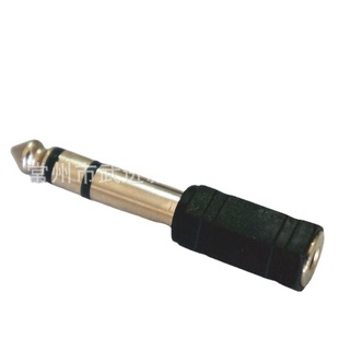 6.3 to 3.5 headset audio adapter large to small plug 6.5 Male 3.5 female audio head microphone