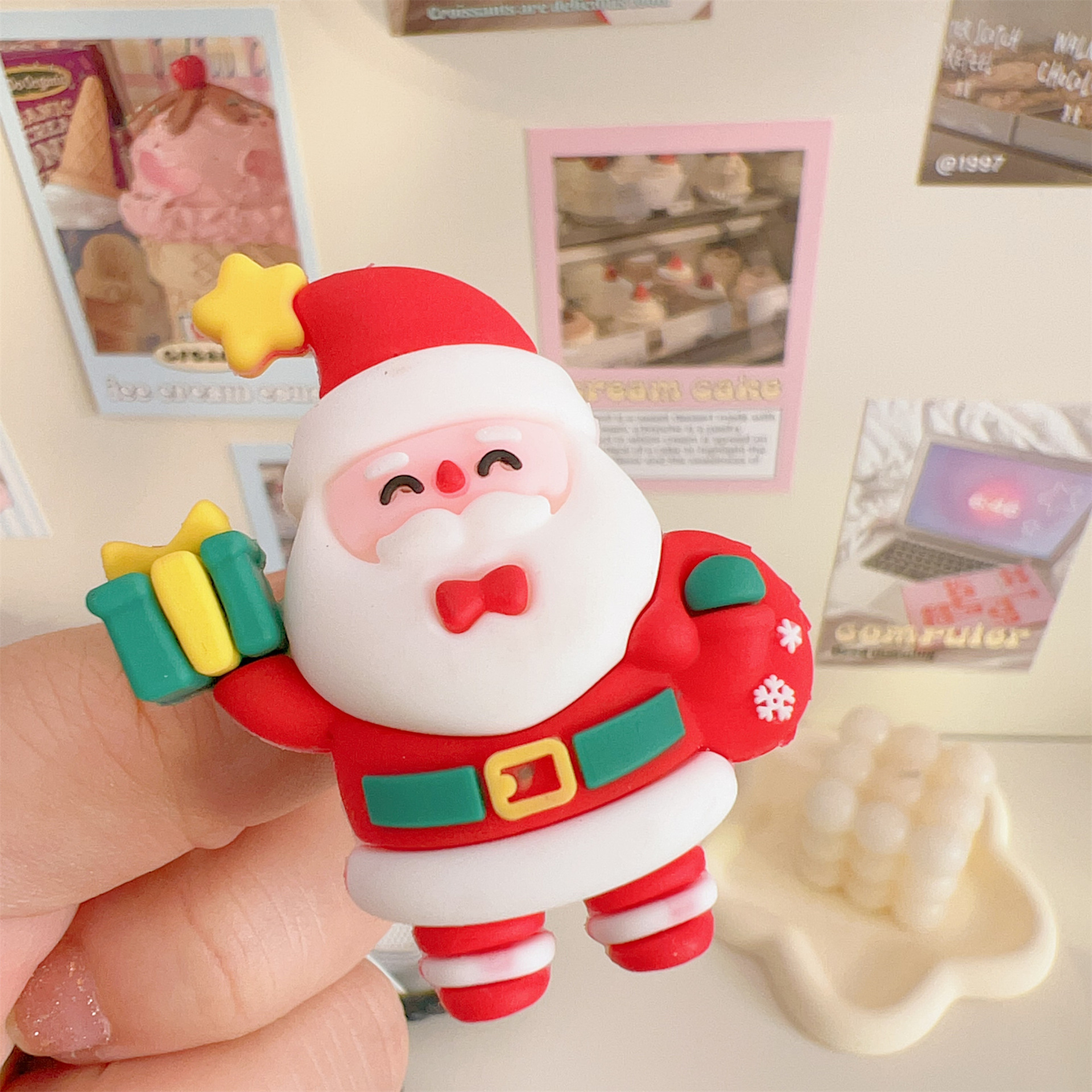 8# 스타 모자 산타클로스