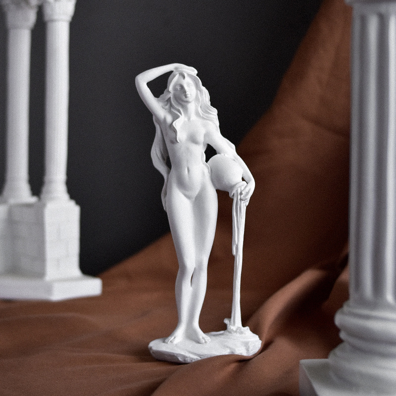 Cross-border Nordic Venus Goddess Statue Decorations Home Entrance Art Room Sketch Resin Crafts Ornaments