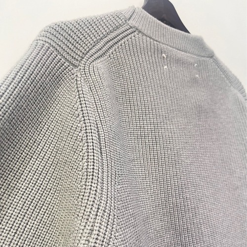 The Ma Family Four-Corner Style 21AM Knitted Round Neck Sweatshirt for Men and Women, Original Four-Corner Stitch Wool Sweater