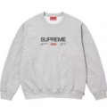 E563 Supreme EST 1994 Lettering Box Logo Grey