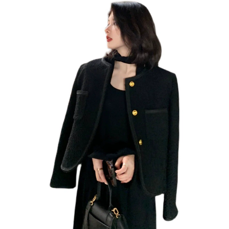 Короткая демисезонная куртка, высококачественный стиль, стиль Chanel, для подростков, бренд