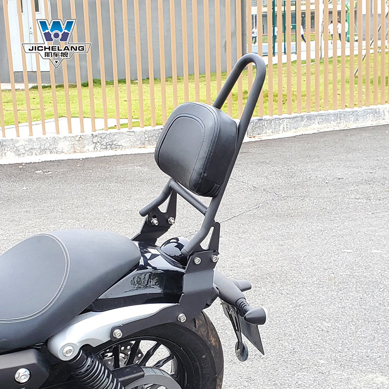Benda Motorcycle Backrest Tail Rack Modified For Benda Jinjila 300 (Motorcycle frame) - jinjila-300-curved-backrest