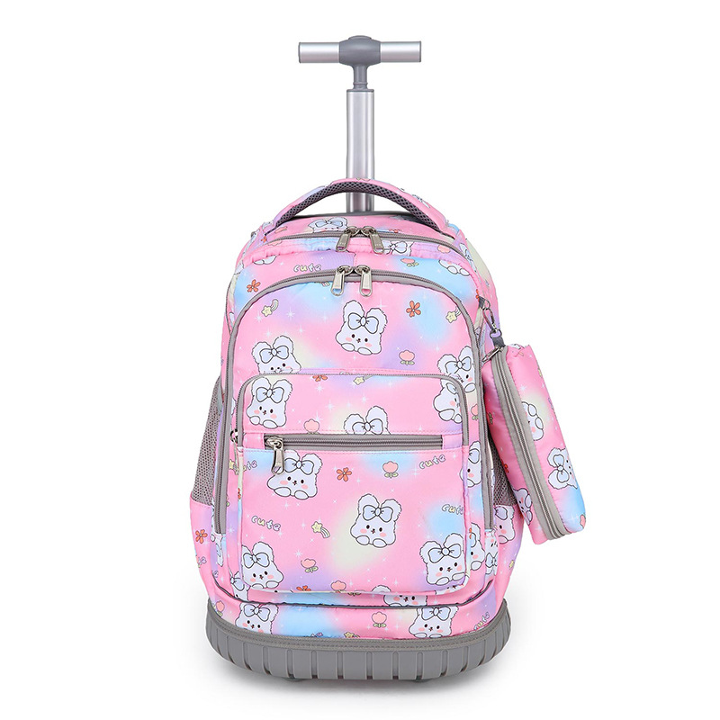 Ventas de fabricantes de estudiantes de primaria y secundaria 16 pulgadas actualización de seis ruedas mochila de viaje para niños 18 pulgadas