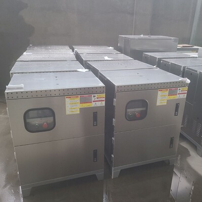 高压喷雾系统 高压喷雾除臭机 智能喷雾除臭设备 干雾系统车间