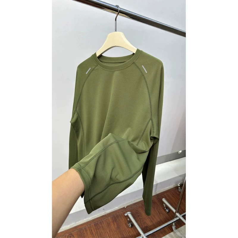 Autumn Outdoor Sports Casual Base Shirt Breathable Stretchy Unisex Round Neck Quick-Dry Long Sleeve T-Shirt Autumn Outdoor Sports Casual Base Shirt Breathable Stretchy Unisex Round Neck Quick-Dry Long Sleeve T-Shirt