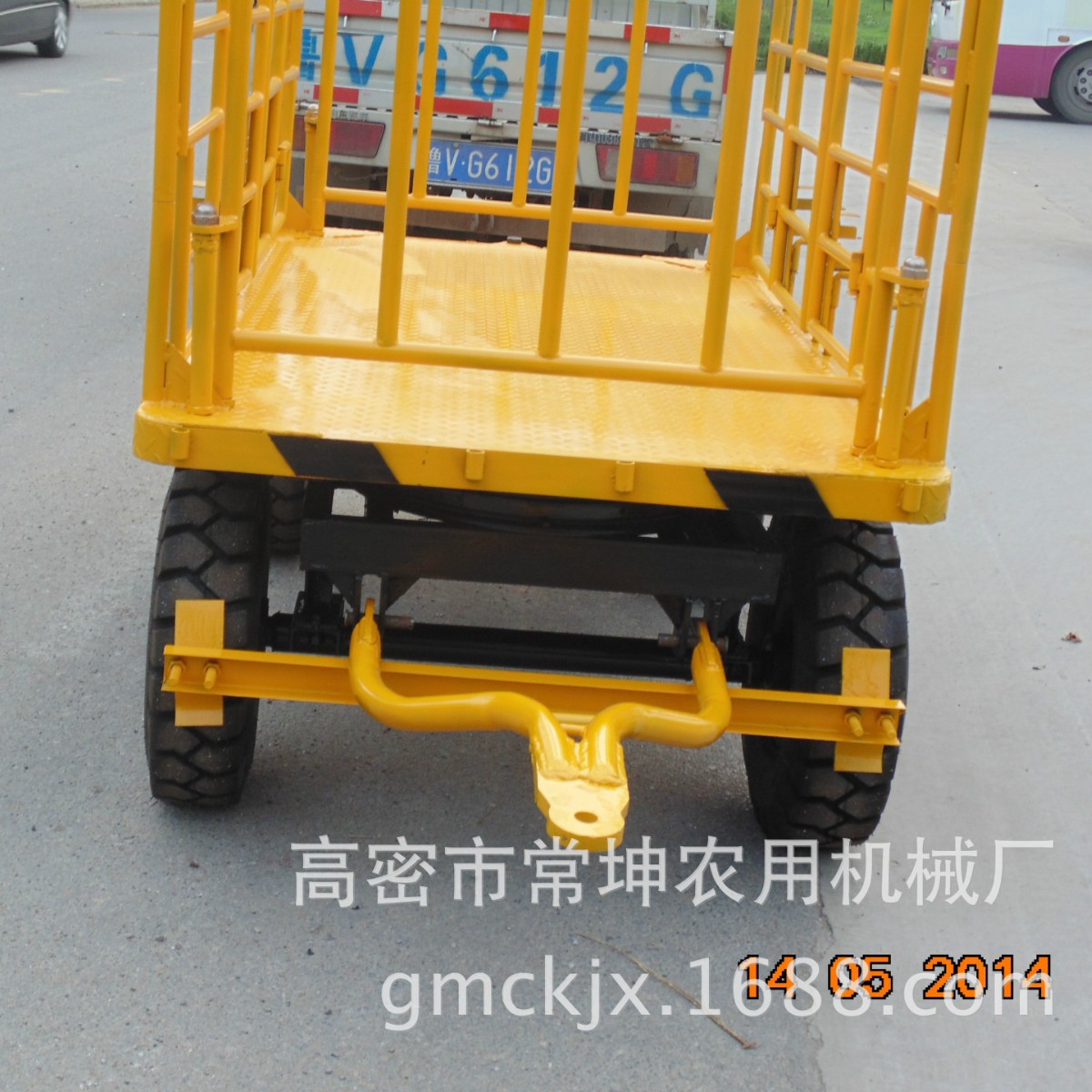 厂家供应  2.5吨铁路行李车   机场转运小拖车 邮政串联平板车