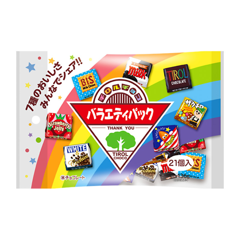 日本进口零食Tirol松尾巧克力送女友生日礼物礼盒装伴手礼喜糖果|undefined