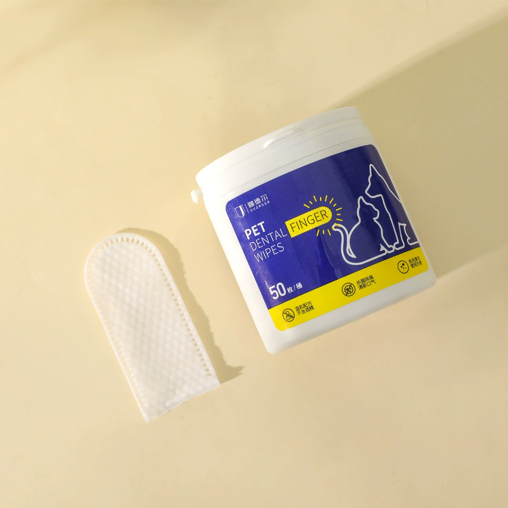 Салфетки для чистки зубов кошек и собак, устранение неприятного запаха изо рта, гигиена полости рта