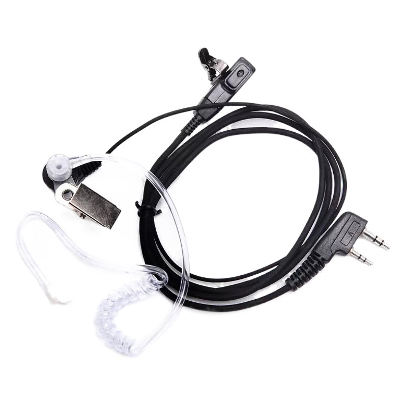 Baofeng walkie-talkie Auriculares auriculares conducto de aire auriculares de alambre grueso K cabeza M cabeza adecuada para la motocicleta Jianwu UV5R