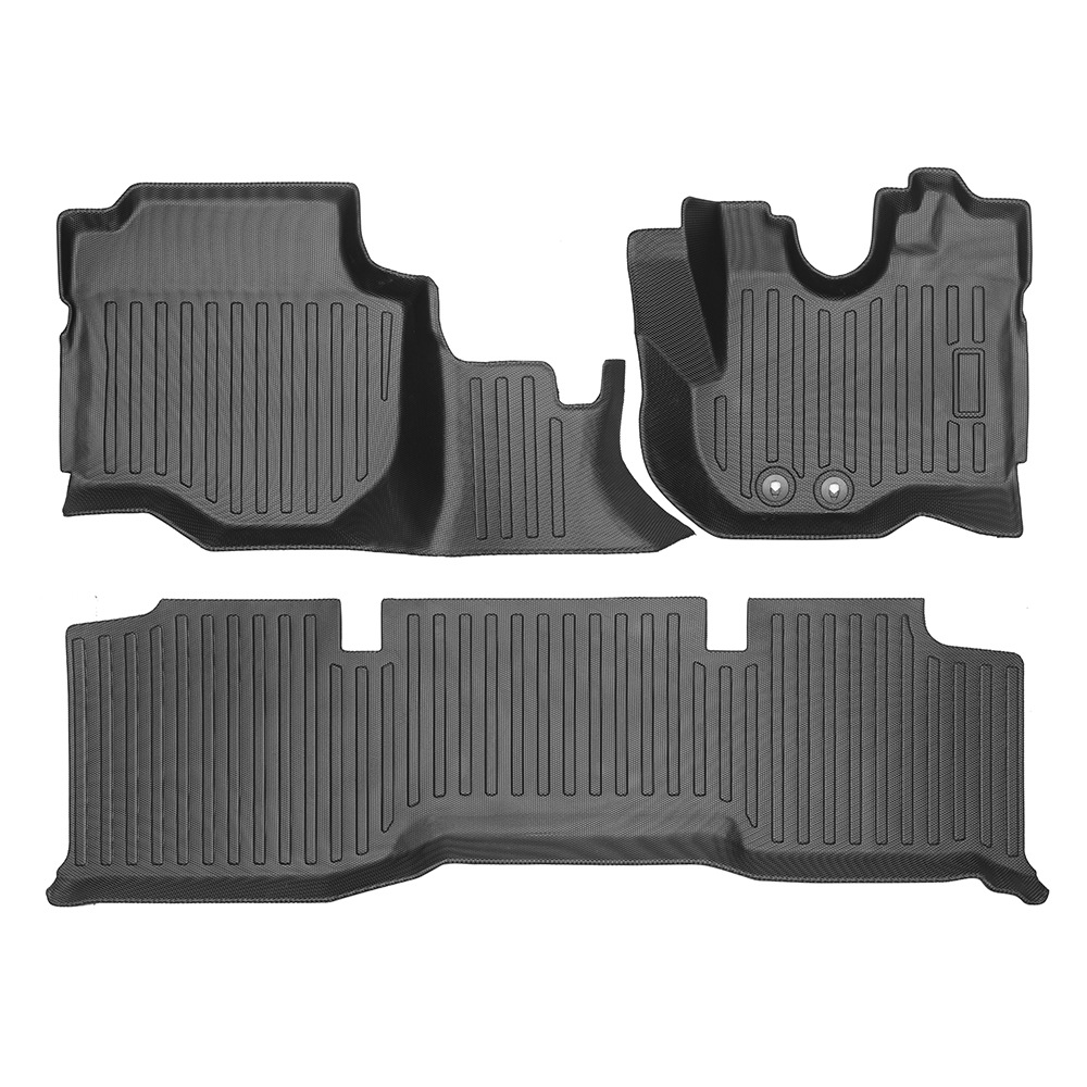 Para Dodge Caravan / Nissan NV350 Directo 3D TPE Cojín de piso para todo el tiempo