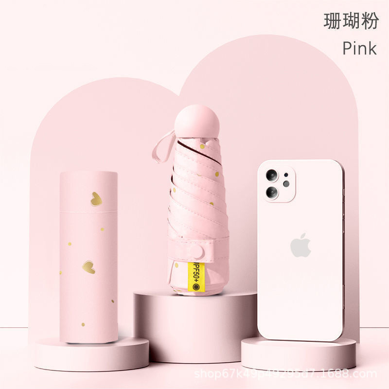 [한여름 파우더] 50% 접기 6 본 블랙 접착제 사랑