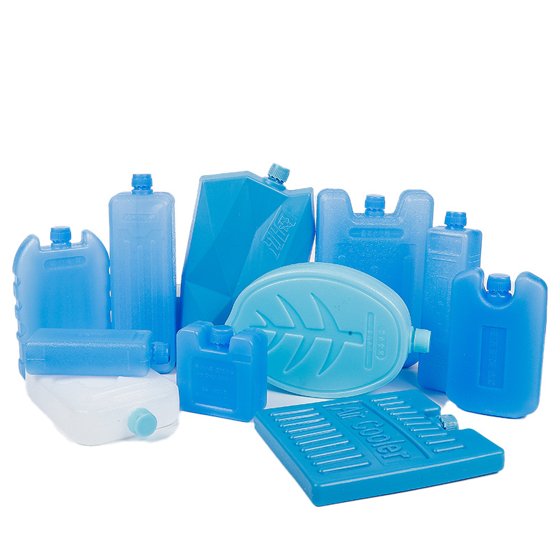 Caja de hielo transfronteriza ventilador de aire acondicionado caja de hielo refrigerador caja de hielo azul congelación bolsa de hielo image 6