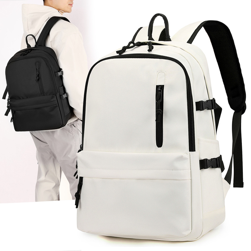 New style backpack for men and women, business casual backpack, simple large-capacity student schoolbag, laptop bag, travel bag, wholesale