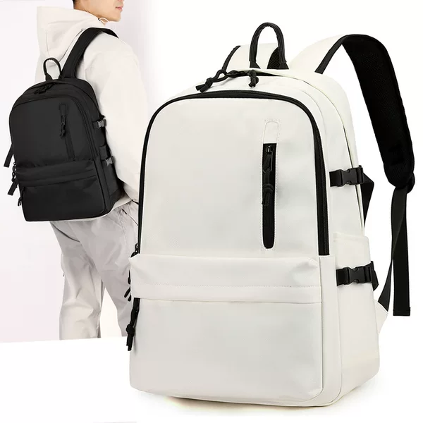 New style backpack for men and women, business casual backpack, simple large-capacity student schoolbag, laptop bag, travel bag, wholesale
