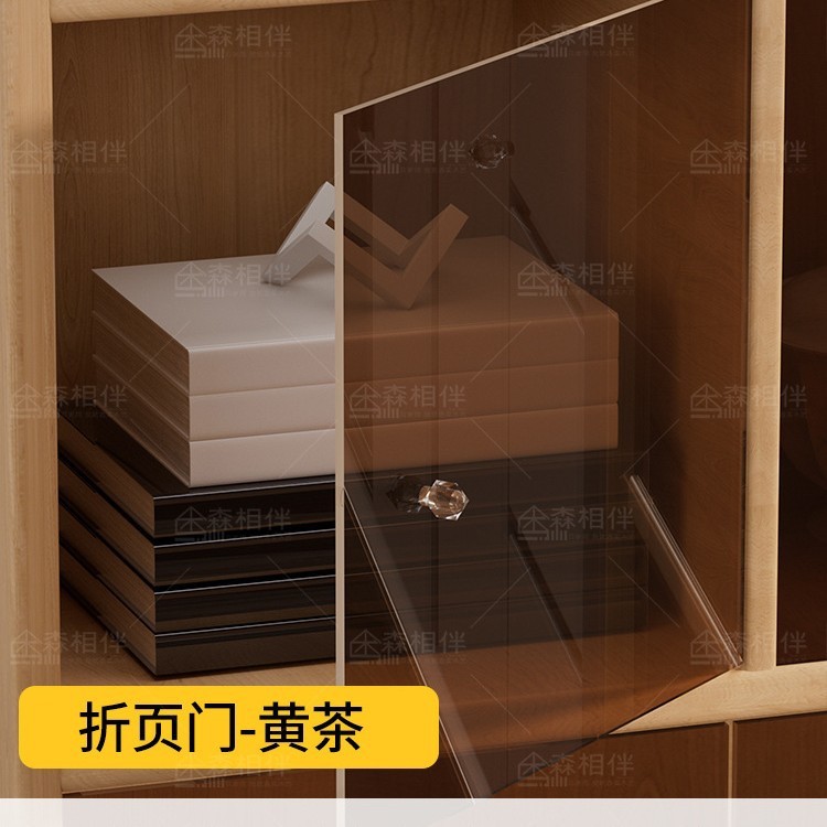 门面板亚克力玻璃打孔全屋简易小柜子加装橱柜门自装免门板|undefined
