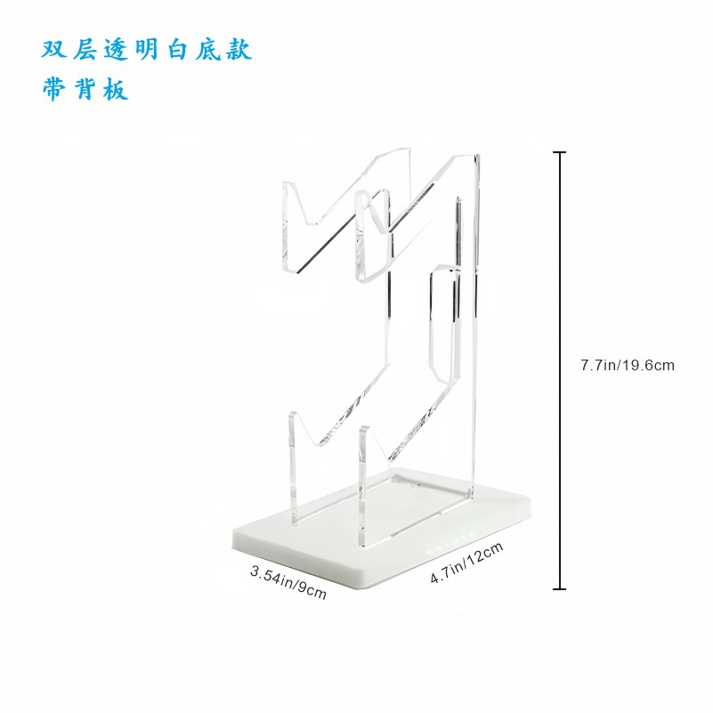 Soporte de exhibición de gamepad de acrílico Soporte de auriculares de escritorio transparente inalámbrico PS4 Soporte de mango universal PS5