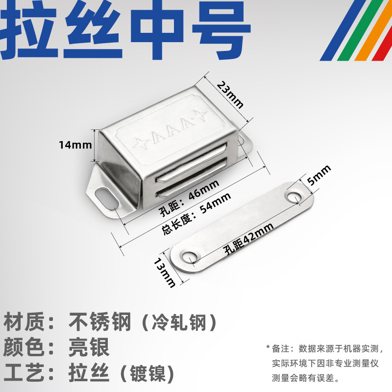 ステンレス製キャビネットドア磁気吸着式家具アクセサリードア吸着磁気式ワードローブドア強力磁気隠しドアタッチキャビネット吸着|undefined