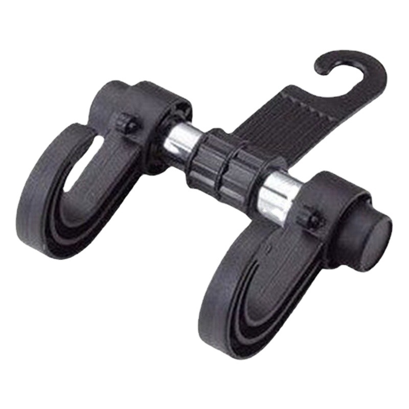 Multi-funcional doble gancho asiento trasero Gancho de acero inoxidable multiusos colgando gancho giratorio suministros de automóviles al por mayor