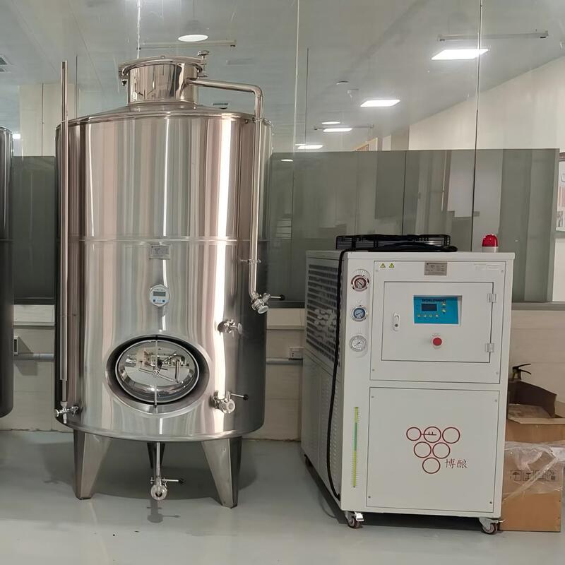 Temperature Control Unit for Freezing Systems, Wine and Fruit Wine Fermentation, and Storage