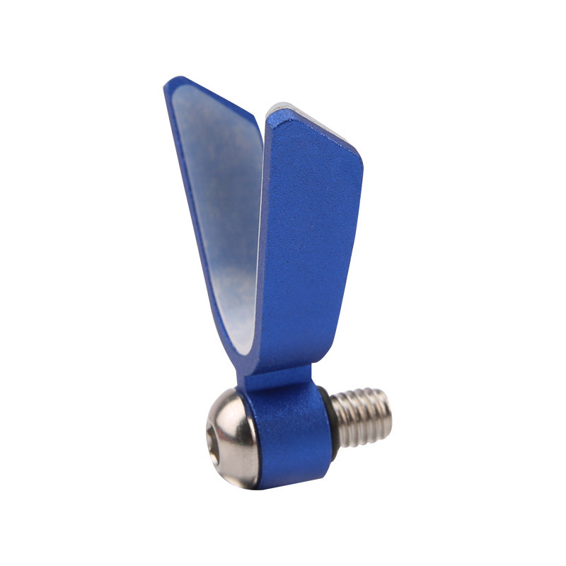 Fábrica venta directa cabeza de soporte barraca cabeza de barraca metálica barraca antideslizante caña de pesca competitiva barraca accesorios de pesca cabeza