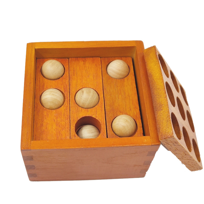 De madera de los niños adultos juguetes educativos ocio descompresión inteligencia Asamblea cerebro quema juego Building Blocks 36