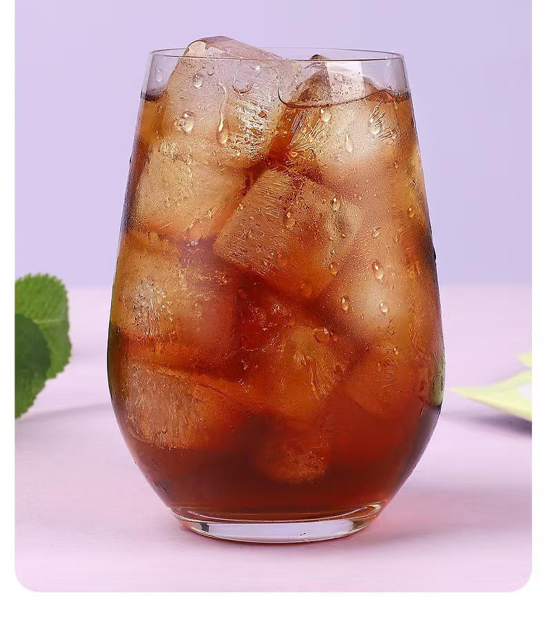 Sugar-Free Sour Plum Drink Mix (Suan Mei Tang) — Instant Osmanthus Herbal Beverage Powder, 10g × 10 Sticks in use