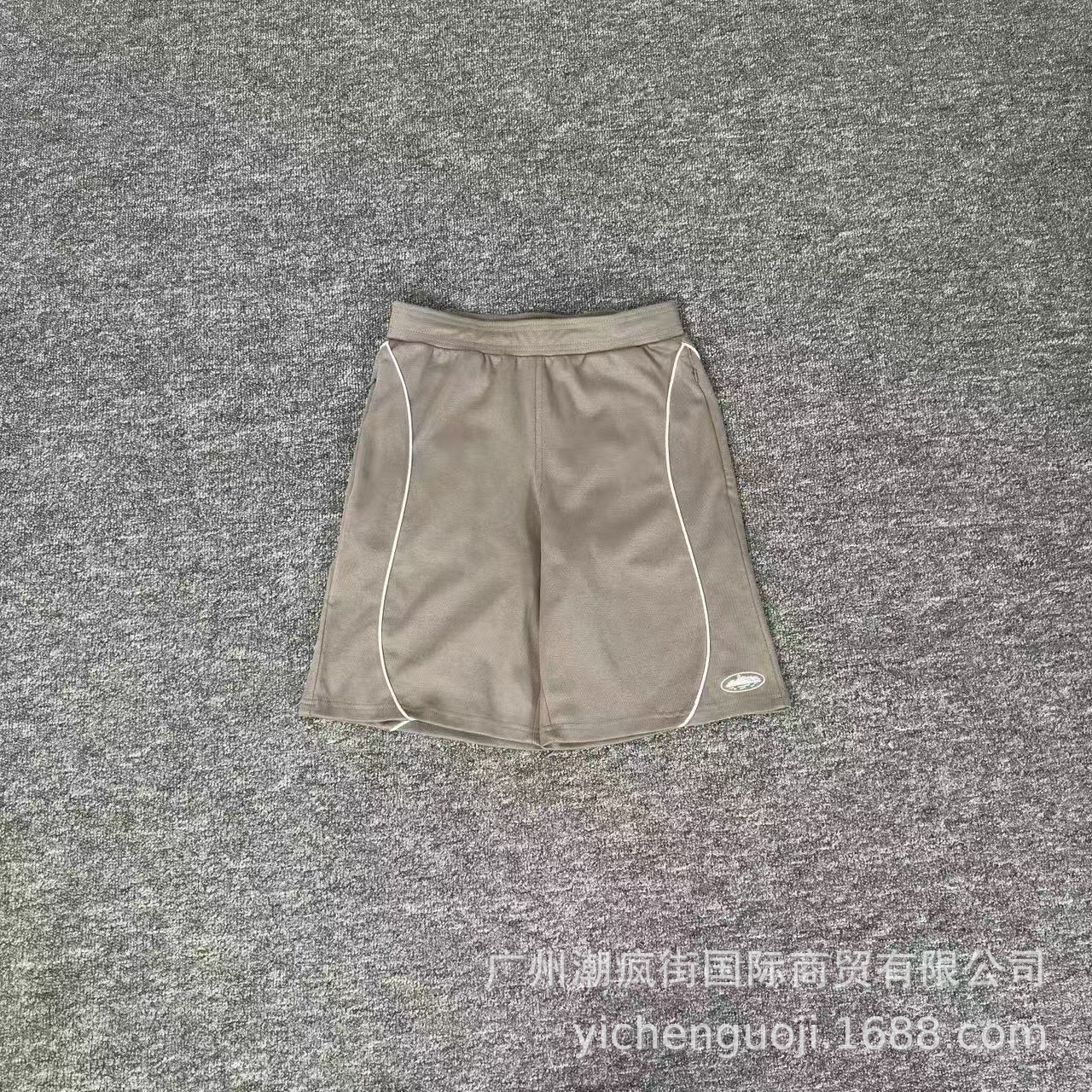 Pantalones cortos Alcatraz con estampado de barco, jeans Cortez, estilo hip-hop, skate, casual, marca de moda.