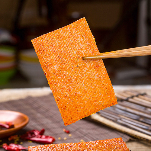 Ma Jinsong Spicy Flavor Snack Sticks 18g Traditional Extra Spicy Chips 8090 Childhood Internet Famous Kiss Snacks Wholesale