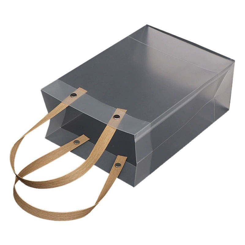 Готовые к отправке матовые прозрачные сумки-тоут из полипропилена, пластиковые подарочные пакеты на заказ, пакеты для свадебных сувениров, пакеты для упаковки одежды и покупок