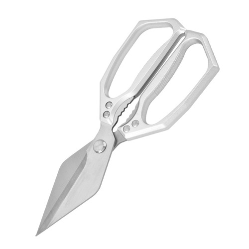 Special stainless steel scissors Strong chicken bone scissors Outdoor barbecue scissors Multifunctional kitchen big head scissors Cross-border seafood scissors