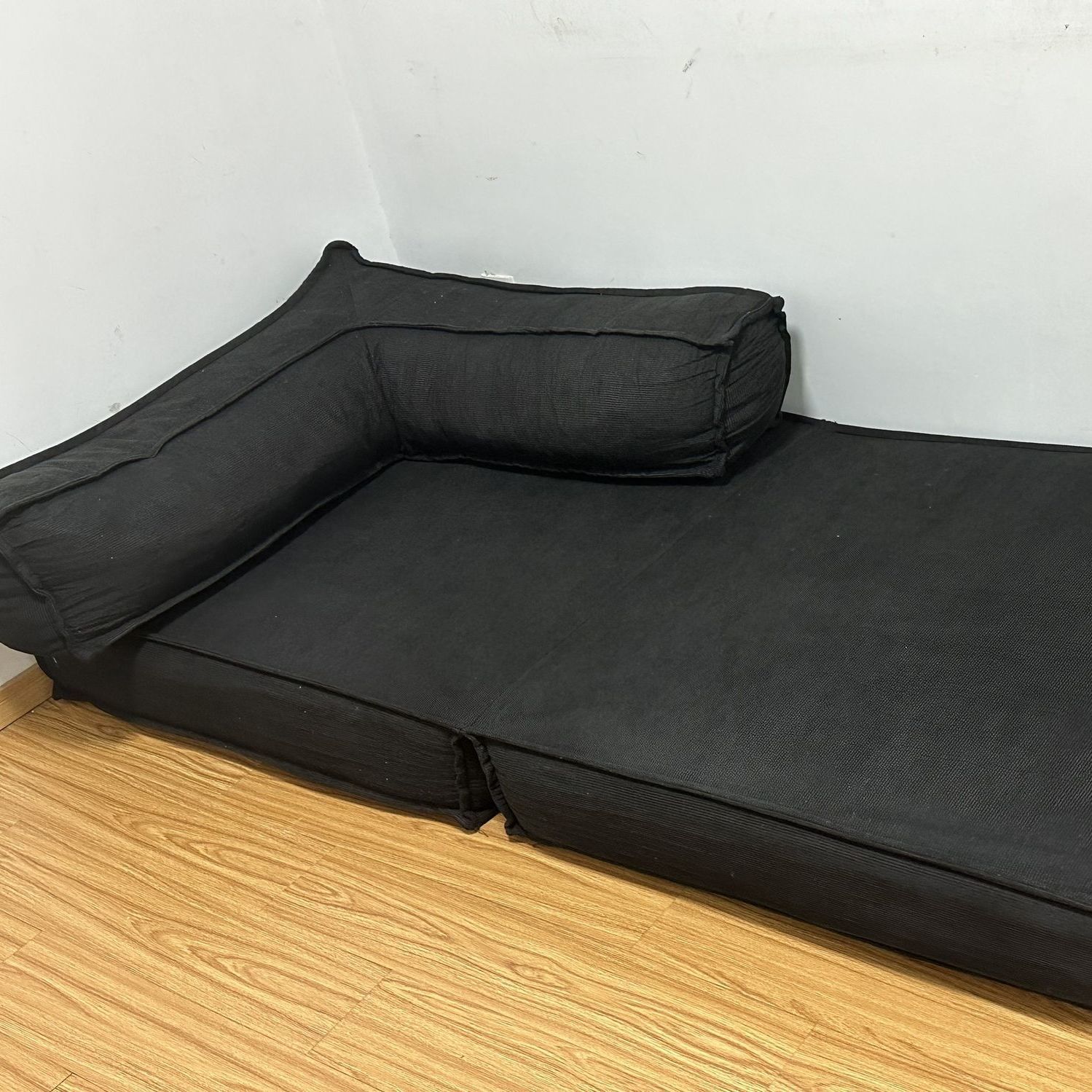 블랙 코듀로이 길이 100cm