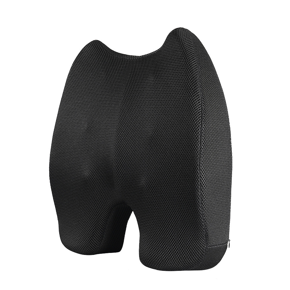 Nuevo cojín de espuma viscoelástica con soporte lumbar de rebote lento para oficina y coche, el cojín para el hogar más vendido de Amazon.