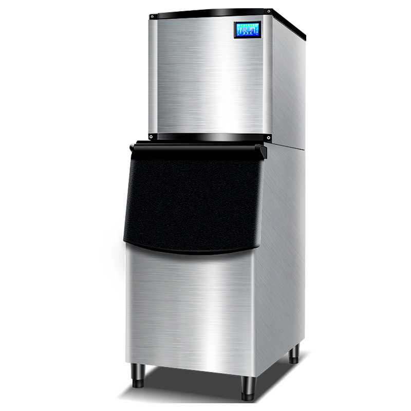 Máquina de hielo comercial de té de leche bar KTV máquina de hielo cuadrada fábrica al por mayor 110 / 220V máquina de hielo