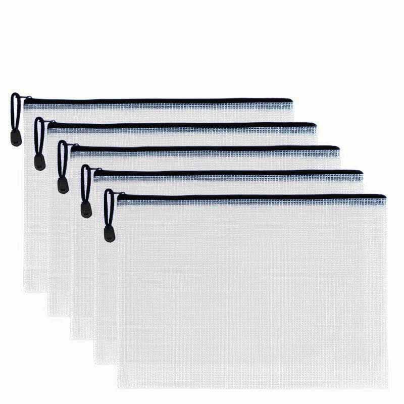 [검은 지퍼]-투명 가방 몸