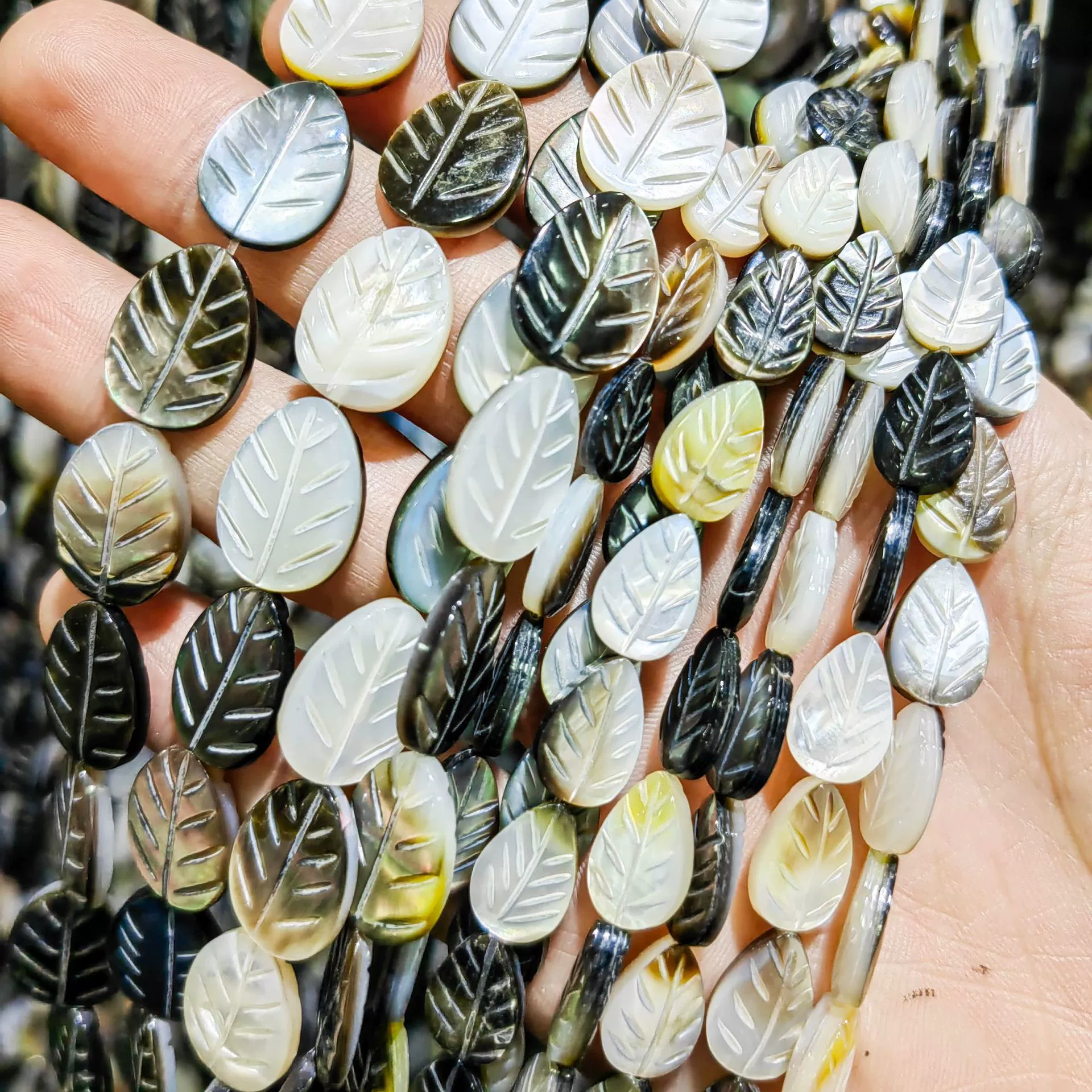 Organic geometric beads, accessory, accessories, DIY