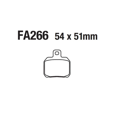 Brake Leather Brake Leather Fa266 – Tormoz supportları