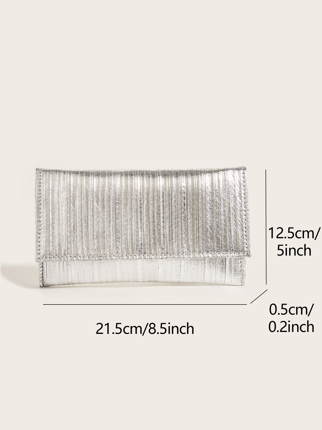 Solid Color Pattern Women'S Gender Elegant Style Gold Silver Black Pu Leather Solid Color Square Evening Bags