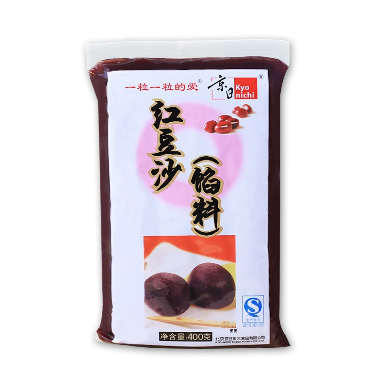 Джингри фасоль паста быстрого приготовления красная фасоль лунный торт рисовые клецки начинка яичный желток хрустящая Фаршированная булочка сырье для выпечки Бытовая 400 г