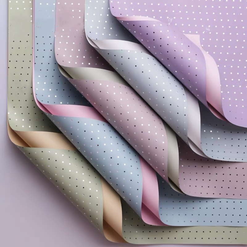 Fábrica de fiestas de flores al por mayor de pequeños puntos floristas paquetes de flores paquetes de flores de alto lujo caja de regalo de papel de embalaje