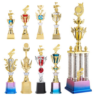 Cross-Border Music Trophy Customization Singing Recitation Rap Bbox Competition Creative Plastic Trophy Customization Wholesale
