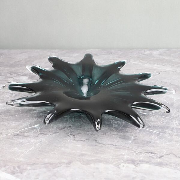 New Chinese -style water flower glazed fruit plate model room TV…