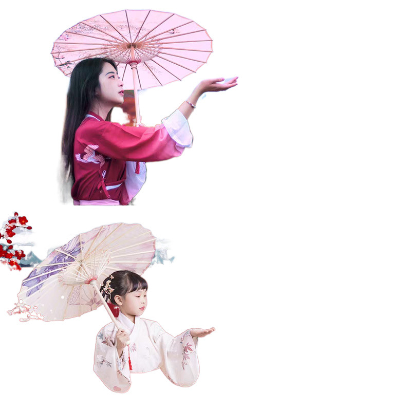 고대 스타일 우산 오일 종이 우산 한복 여성 야외 장식 우산 가벼운 고대 스타일 댄스 우산 천장 장식 우산 고전 중국 스타일