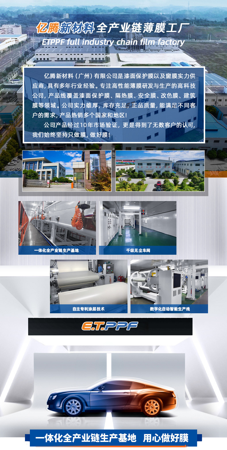 Photochromic Tpu Headlight Protective Film, Anti-Scratch, Self-Healing, Scratch-Resistant, Automotive Supplies, Tinting Film, Blackening Modification Wholesale