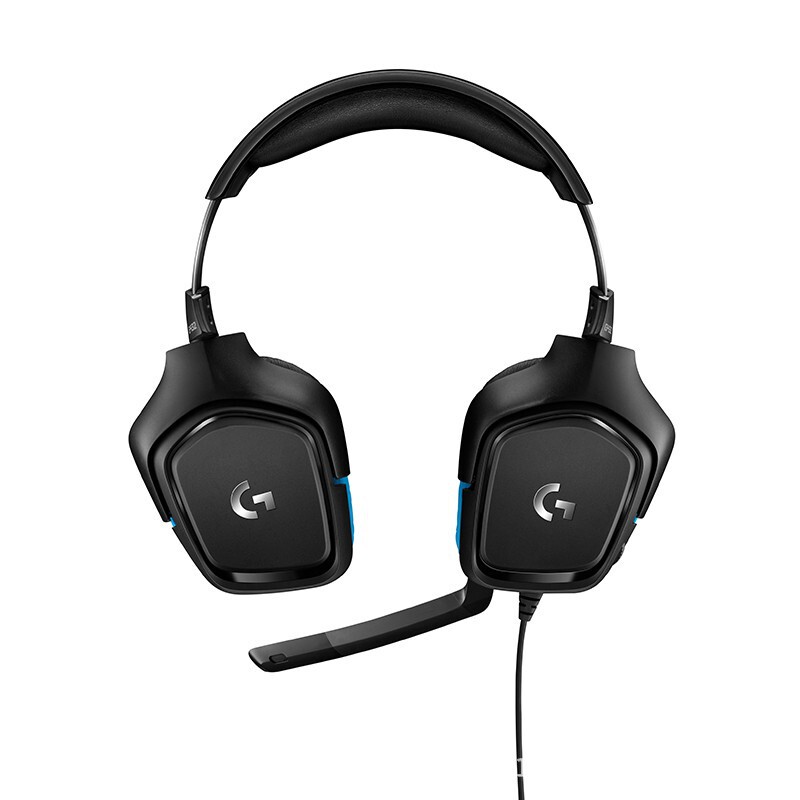 Logitech G431 Wired Gaming Headset E-Sports Headset Surround Sound Foldable Logitech G431 Wired Gaming Headset E-Sports Headset Surround Sound Foldable