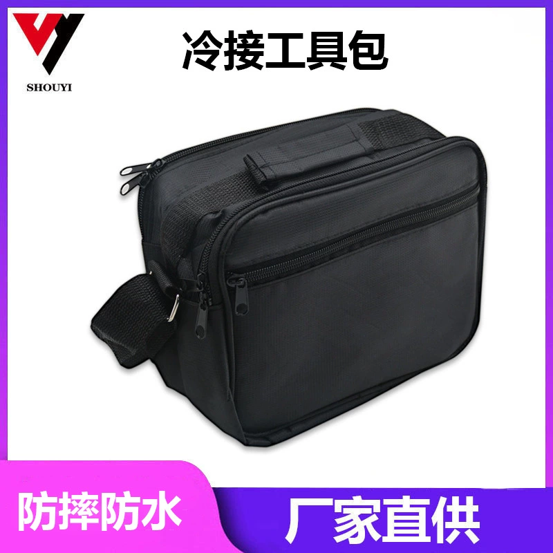 Комплект для холодного подключения оптического волокна Комплект оптического волокна Сварочный аппарат для оптического волокна Пакет сварочный аппарат для сварки волокон Портативный мешок утолщенный очень большой пустой мешок