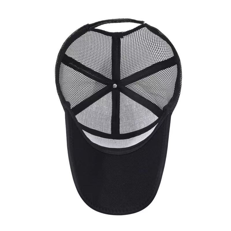 Exended Brim Quick-Dry Mesh Cap Breahable New Duckbill Unisex Oudoor Sunshade Sun Proecion Spors Running Summer_voghion.com