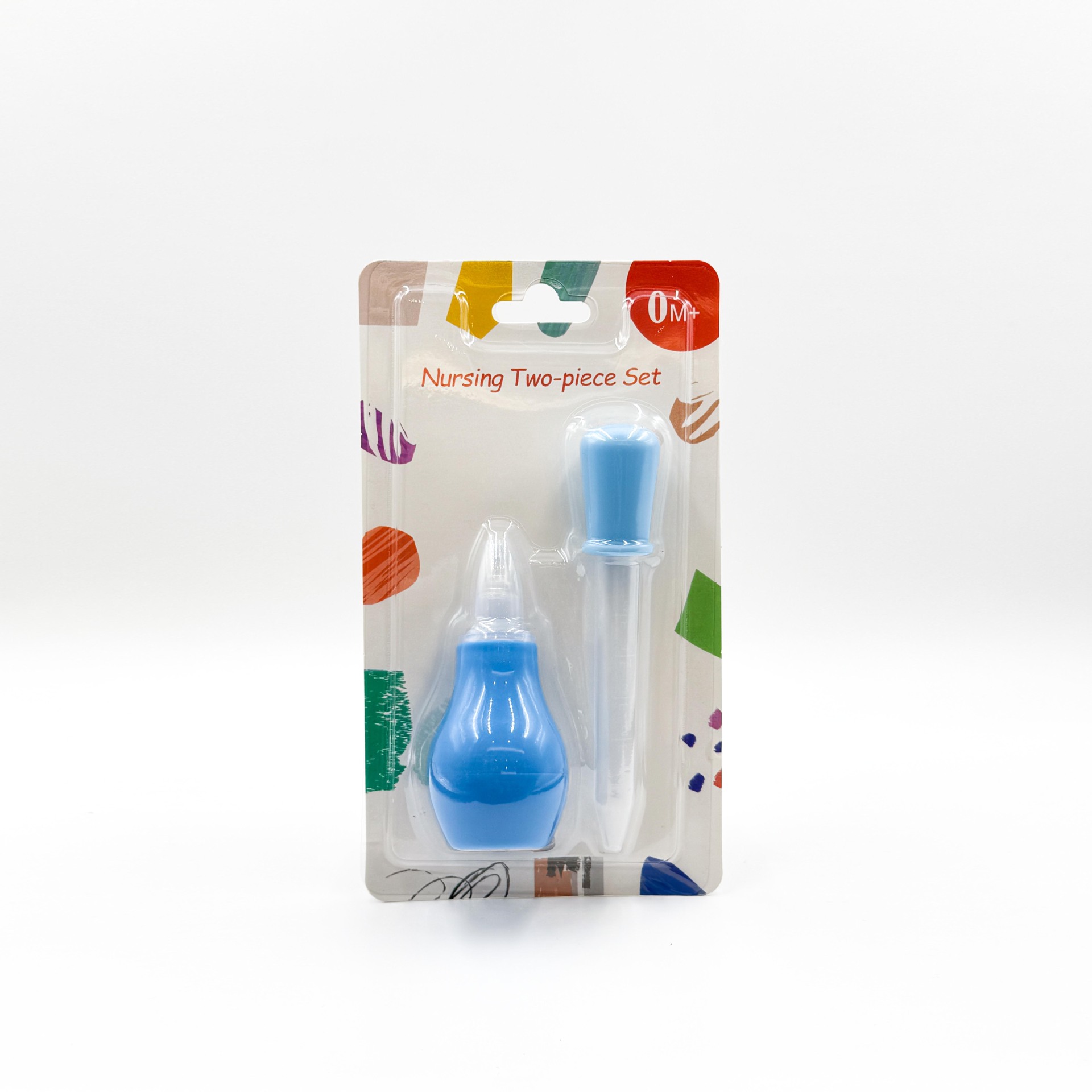Inglés tarjeta de bombeo aspirador nasal para bebés recién nacidos alimentador de gotas limpiador de moco nasal de silicona